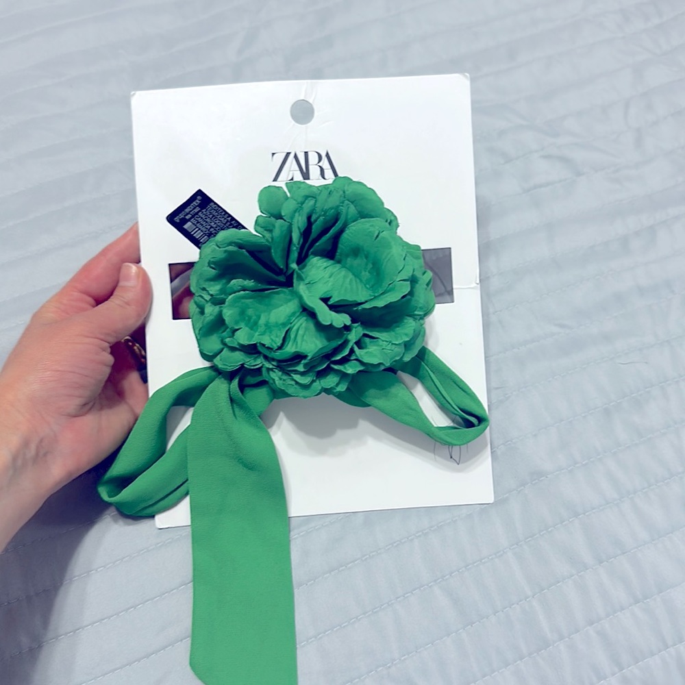 Zara floral scarf